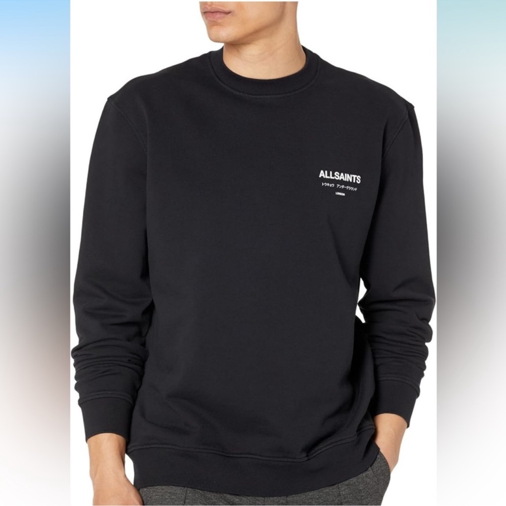 AllSaints Men's Underground Crew Neck Sweatshirt